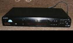 This black Toshiba DVD player comes with remote and user manual ,(its in mint condition)
This is a refurbished item with a 90 day warranty
Selling price is $40 firm..It is thin,sleek,compact.
...Low-ball offers will be ignored
CASH only.NO