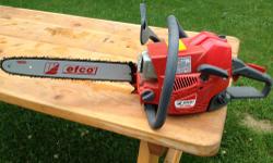 Brand new Efco Chainsaw
35cc Engine
16" Bar
Never had any gas or oil put in saw
5 year warranty
Local Dealers for support
Contact 585-331-0069 to inspect or questions.