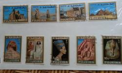Used postage stamps from Egypt, India, Russia from the 1970s and 1980s. See pictures. Pick up midtown near Grand Central 9:30 am - 8:30 pm.