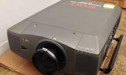 Description
The Eiki LC-XT3 LCD projector is of professional grade for usage in large-scale rooms. Powerful brightness is delivered by 10,000 ANSI lumens and a contrast ratio of 1,100:1. The projector works best kept in one place as it weighs 81.6 lbs,