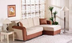 Visit Us: www.AllFurnitureUSA.com
Product description:
Let yourself fall into the total comfort and relaxation of the Elegant sectional. The sectional is covered in black micro fiber easy to maintain.
With just a single push, and click motion your lovely