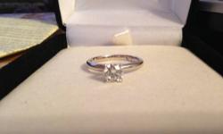 .64 ct Leo diamond ring
Round brilliant cut
14 kt mounting (ring)
This ad was posted with the eBay Classifieds mobile app.