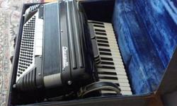 I have a vintage Crucianelli Accordion
Everything on it works and the bellows don't appear to leak.
I traded a guy a guitar for it with the hope of playing but I am not coordinated enough.
make an offer.