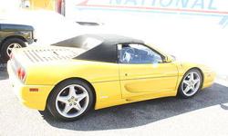 Condition: Used
Exterior color: Yellow
Interior color: Black
Transmission: 6 Speed Manual
Sub model: Spider
Drivetrain: rwd
Vehicle title: Clear
Body type: Convertible
Warranty: No
DESCRIPTION:
Year: 1996 Model: F355 spyder Colors: Giallo Modena over Nero