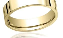 FLAT 4MM COMFORT-FIT PLAIN WEDDING BAND IN 14KT YELLOW GOLD
INFORMATION
Width: 4.0 mm
Brand: BENCH MARK
Collection: Classic Setting
Type Plain: Fit Standard Comfort Fit
******************** *CALL MINA FOR BETTER PRICES*******************