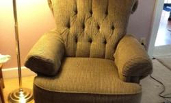 Flexsteel sofa and chair. Sofa is 84" long. Both in excellent shape, no children or pets in home.
