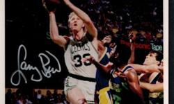 For sale is a 8x10 photo of Larry Bird
To check the Authentication you may call Upper Deck to confirm.(BAC41429)
(FROM THE UPPER DECK WEBSITE)
We are unable to locate BAC41429 in our hologram database. Older hologram numbers and hologram numbers from