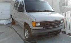 Condition: Used
Exterior color: Gray
Interior color: Gray
Transmission: Automatic
Fule type: Gasoline
Engine: 8
Drivetrain: Automatic
Vehicle title: Clear
DESCRIPTION:
FORD E250 FOR SALE!!!! 133k Miles 2 front new tires Front new brakes New upper and