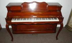 This beautiful French provincial style Baldwin Acrosonic upright piano is in mint condition. It has a rich tone befitting of its elegant demeanor. Nice, even touch.
I?m an experienced piano tuner/technician. I?m a craftsman with the highest quality