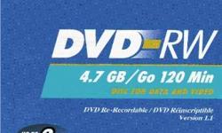 INCLUDES:
1 FUJIFILM DVD-R 4.7GB(120 Minutes) 16x Disc
(9 Individual Discs Available)
FEATURES:
Write once recordable disc recommended for recording and storing home movies, television programming, computer data, internet downloads, multimedia programs,