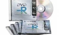 INCLUDES:
5 FUJIFILM DVD-RW Discs (Individually Wrapped)
FEATURES:
Data & video can be recorded, erased and recorded again Â­more than 1,000 times Â­without any loss of quality. Utilizes a high-performance phase change material which is ideal for mass