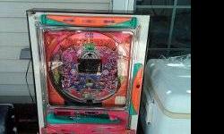 GAME MACHINE FOR SALE IT WORKS AND PLAYS MUSIC WHEN YOU HIT THE JACK POT. IT COMES WITH METAL BALLS ~~~~~~~~ ONLY SERIOUS BUYERS ONLY MAKE ME AN OFFER CALL OR TEXT 516 770 3403