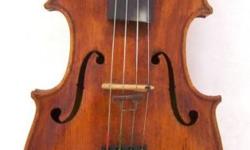 An outstanding master violin made around 1800 in Germany by famous Hopf family. Full size, new strings, wooden bow and rectangular case included. In a great condition, has no cracks or other hidden issues. Feel free to ask questions.