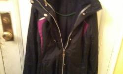 Up for Sale is a Girls Zero X Posur Winter Jacket Size 14/16 Only. The jacket is purple and Black and is polyster. Very clean and Smoke free pet free house. I have been selling used clothes for years.
E-mail me or Text me if interested , Due to the Scams