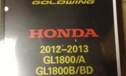 Covers 2013-2015 Gold Wing GL1800 / GL1800A / F6B / GL1800B / GL1800BD Part# 61MCA64 Service Shop Repair Manual
Paypal, STRIPE (for all major credit cards), cash, checks and money orders accepted.
Any questions please email.
These are new, dealer factory