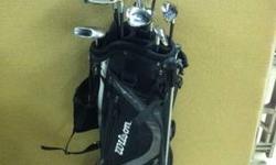 Make me an offer for this brand new set of clubs with bag. Pine Meadow Golf club set with Graphite shafts, driver, putter, 7 irons, pitching wedge & bag.
