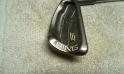 Ping # 8 iron Green dot R/ Hand club / with ping grip ,good condition. $25. Thanks Charlie (917-567-4885)