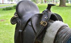 Gorgeous brand new, never used Australian saddle and new blanket. Perfect for gated horse. e-mail [email removed]