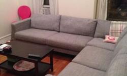 Ikea Karlstad sectional sofa. Perfect conditions, bought 18 months ago. Paid $1.299.
Upper west side. Pick up only!
It takes seconds to disassemble in 3 easy-to-move pieces
Check my other ads (everything in the pictures must go by Sept. 30th), discounts