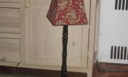 Brand new lamp with lamp shade, tall and thing - perfect for a side table.
34" Tall
Available for Immediate Pick-Up. Cash or Certified Check Only.