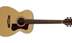 The Guild F47MC is a favorite of the legendary finger style guitar player, Doyle Dykes. Providing easy access to the upper frets, this cutaway grand orchestra style guitar features an extra deep body which results in a full-bodied tone and greater volume.