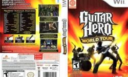 Up for sale is guitar hero world tour game for the nintendo wii
Condition in very good condition. no case or manual included
Price 10
Contact 347 781 5571