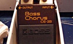 Large style volume pedal for keyboard or guitar.
Good Condition .... sold as is.**$40.00
Boss Chorus Pedal CE-2B with instructions, great condition
.... sold as is.**$75.00
MXR 10 band Graphic Equalizer, great condition
.... sold as is.**$75.00
Cash sale