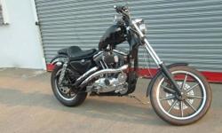 1988 sportster chopper 883cc
many new parts, bike was built in 2010
in storage has less than 1000 miles since being built
nice bike runs good