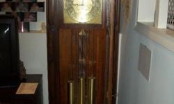 This is a Herschede Grandfather Clock in great condition. Serial number 13830 dates back to 1923.
Model number of this piece is 7603-W21. For a brief history on the Clocks origin please visit
http://www.abbeyclock.com/history.html