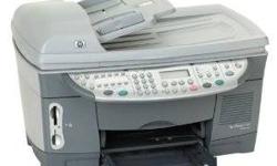Used, New Condition Officejet 8500 Printer
Includes:
Copier
Fax
Printer (Duplex)
Scanner (Flatbed and Sheet-fed)
New Print Heads
Works Like New