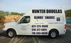 Looking for New Blinds ? Superior Interiors offers Free shop at Home ,Free Estimates.... 631-225-9600..
Hunter Douglas is an old and very large world-wide company. So products carrying its brand name is 100% high quality. And available at Superior