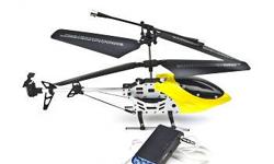 For sale is one (1) I-FLYHELI 3.5CH GYRO METAL INFRARED HELICOPTER
CONTROL THE I-FLYHELI WITH YOUR iPHONE, iPAD or iTOUCH!
- Introducing the newest and most innovative helicopter ever, the GYRO iFly Heli Metal 3.5CH Electric RTF RC Helicopter!
- If the