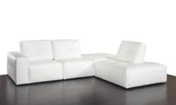 We offer FREE shipping within the 5 boroughs of NYC and some areas of NJ. Call us for more information!
TOLL FREE 1-877-336-1144
www.allfurnitureusa.com
Italian Leather sectional set by Nicoletti Italia. Fashionable and stylish in white top grain