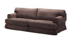 This is an Ikea Hovas Couch which have had for two years. It has a brown cover, which is removable and washable. The couch has plenty of room, comes from a clean/non-smokers home, and is very comfortable. Gently used.
Brand new with the cover retails for