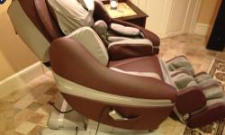 Best massage chair in the world! Only reason it is being sold is because we won't have space when moving into Manhattan. In perfect condition. Retails for $8000. Take a look-- http://www.amazon.com/Inada-Massage-HCP-10001A-BR-Dreamwave/dp/B004BXJZB2