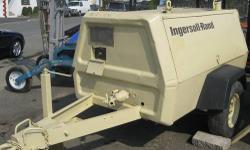 Ingersoll Rand Portable 175A-W-D Air Compressor
Specs:
Hours: Unknown
CFM: 175
PSI: 100
Engine Speed: 2500 RPM
Engine Type: Diesel
Engine: Deutz Diesel Model
Model Number: P-175A-W-D
Serial Number: 164850U87953
Length: 12? (trailer mounted)
Width: 4?3?