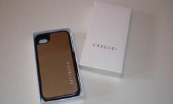 I have only one case that allows you to store a few credit cards and cash on the back of your iphone 4 or 4S
it's called the Casellet
the one I have is brand new and I never used it, thought I would, but bought a different phone instead.
Cash only and