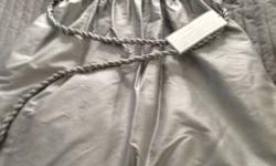 Beautiful platinum/matte silver gathered bust dress with rope belt.
Size 8. New with tags and definite classy dress for any special occasion.
This ad was posted with the eBay Classifieds mobile app.