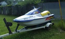 1995 Yamaha waverunner 3 XL 700 .Runs really well ,was winterized and recently has been un-winterized and started and it's ready to go ! I have the registration for the jetski ,it's still registered till 2015 . I just bought this last summer and used it