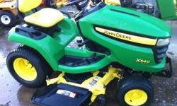 This has a 48 inch mower deck,power steering,hydraulic lift,diff lock,26hp liquid cooled Kawasaki motor and 357 hours. Runs and works perfect. Give me a call (315)564-7671 thank you.
This ad was posted with the eBay Classifieds mobile app.