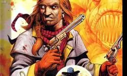 JONAH HEX: Riders of the Worm & Such & Two Gun Mojo Mini series, DC Comics!
Riders of the Worm & Such has issues 1, 3, 4 & 5 and Two Gun Mojo has issues 1, 2, 4 & 5.
These series are what raised interest to make the Jonah Hex movie!
All of the issues are