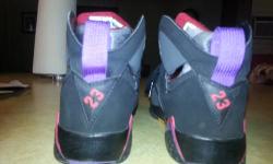 I have a pair of Air Jordan Raptor 7s for sale barely used size 5 in boys.. If interested call me directly @ 845-674-6003