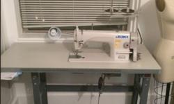 Juki Industrial Sewing Machine Regular Retail is 795!!
Only 1 year old and 10/10 condition. Must go ASAP.
Price is Negotiable