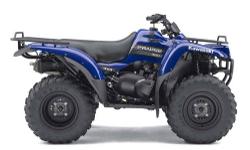 CLEARANCE PRICING ON ALL 2012 KAWASAKI MODELS !!
LAST 2011 LEFT - BAYOU 250 [green] $3,599 reduced to $3,350
-2012 PRAIRIE 360 4x4 [red, blue] $6,149 reduced to $5,600
-2012 BRUTE FORCE 300 [red] $4,199 reduced to $3,800
-2012 BRUTE FORCE 650 4x4 [blue]