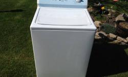 Heavy Duty King Size Capacity
3 Speed Motor
Ultra Rinse System
Washer operates very good, quiet and smooth. All Controls work as they should, the only problem is the minor dent / ding on the right top side of the washer, can be seen in the pictures.