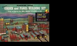 Kenner Building Set
Girder an Panel Building Set
with book
Circa 1960
Asking $100
http://WickedGoodOutdoors.com