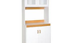 Add a much needed storage to your kitchen with this classic cabinet. Easy to Assemble. Strong Construction. Available in Red Mahogany, Beech, Cherry, White and Black.
Size: H 79 In. W 32 In. D 17 In.