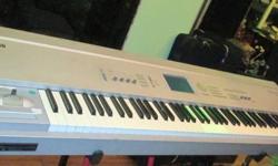 ONE OF THE BEST FULL WEIGHTED 88 KEYBOARD MADE BY KORG
VERY LIGHT PERSONAL USE - PERFECT CONDITION - EMACULATE ---
GREAT FOR STUDIO OR GRAND PERFORMANCES WITH FULL RANGE OF KEYS.
INCREDIBLE ARRAY OF INSTRUMENTS OF COURSE!