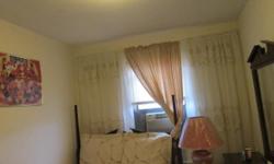 Large room with Two Closets. Great area.
There is a Brokers fee
