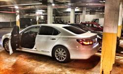 This is a 2010 Lexus LS 460 for sale by owner. It is pearl white with black interior. The car is fully loaded Premium leather seats, AWD, navigation park assist, parking sensors,back up camera , heated, cooled seats, sunroof, suction doors, mp3,cd and DVD